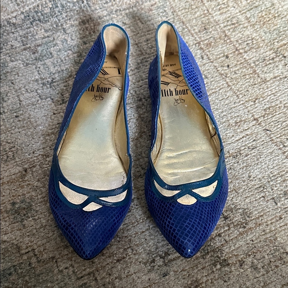 Blue Shoes Women’s Size 8.5